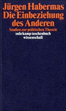 Cover for Jurgen Habermas · Die Einbeziehung des Anderen (Taschenbuch) (2010)