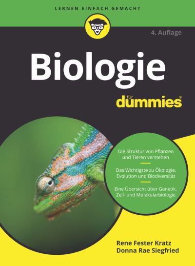 Cover for Rene Fester Kratz · Biologie fur Dummies - Fur Dummies (Paperback Book) [4. Auflage edition] (2020)