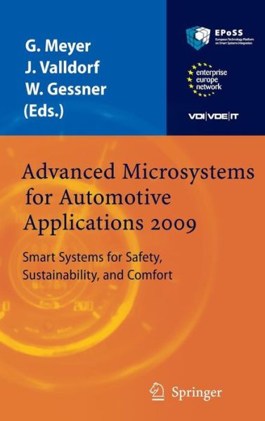 Cover for Gereon Meyer · Advanced Microsystems for Automotive Applications: Smart Systems for Safety, Sustainability, and Comfort - Vdi-buch / Chemische Technik / Verfahrenstechnik (Hardcover Book) (2009)