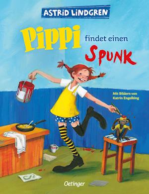 Cover for Astrid Lindgren · Pippi findet einen Spunk (Bok) (2023)