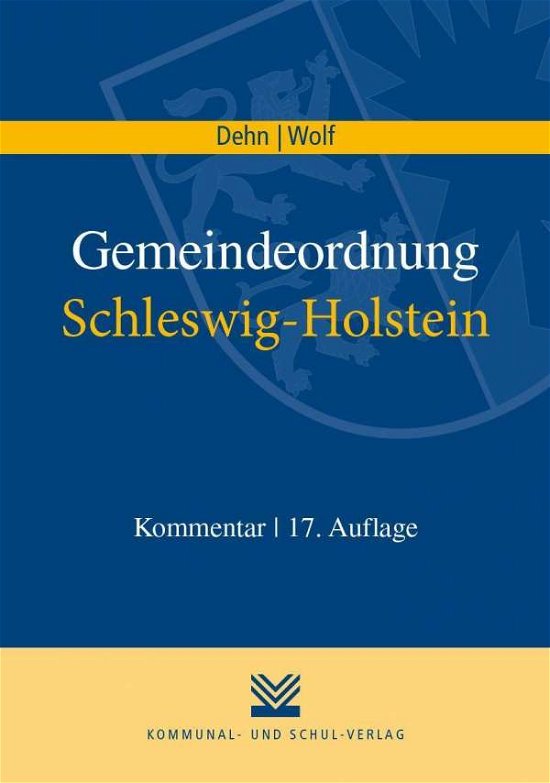 Cover for Dehn · Gemeindeordnung Schleswig-Holstein (N/A)