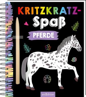 Cover for Kritzkratz-Spaß Pferde (Book) (2025)