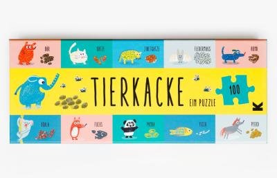 Tierkacke Puzzle 100 Teile - Aidan Onn - Brætspil - Laurence King Verlag GmbH - 9783962442446 - 10. marts 2022