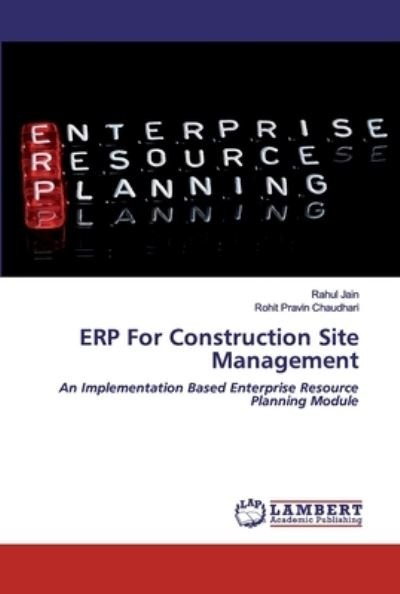 Cover for Jain · ERP For Construction Site Manageme (Bog) (2020)