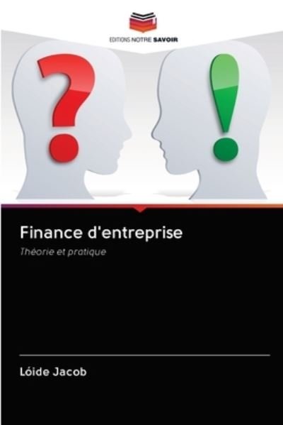 Cover for Jacob · Finance d'entreprise (Book) (2020)