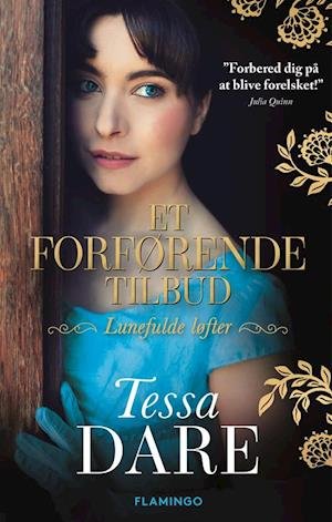 Cover for Tessa Dare · Lunefulde løfter: Et forførende tilbud (Sewn Spine Book) [1. Painos] (2021)
