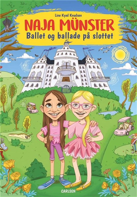Cover for Line Kyed Knudsen · Naja Münster: Naja Münster (5) - Ballet og ballade på slottet (Indbundet Bog) [1. udgave] (2021)