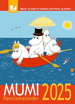 Mumi familiekalender 2025 (Spiral Book) [1er édition] (2024)