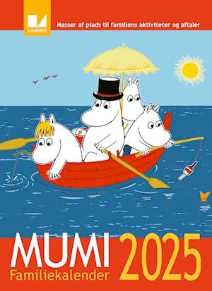Mumi familiekalender 2025 (Spiral Book) [1e uitgave] (2024)