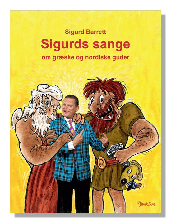 Cover for Sigurd Barrett · Sigurds sange om de græske og nordiske guder (CD) [1e uitgave] (2015)