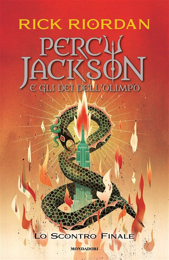 Cover for Rick Riordan · Lo Scontro Finale. Percy Jackson E Gli Dei Dell'olimpo #05 (Bok)