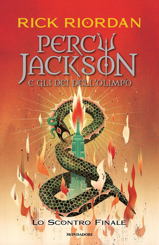 Cover for Rick Riordan · Lo Scontro Finale. Percy Jackson E Gli Dei Dell'olimpo #05 (Book)