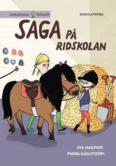 Cover for Maria Källström Pia Hagmar · Saga på ridskolan (ePUB) (2014)