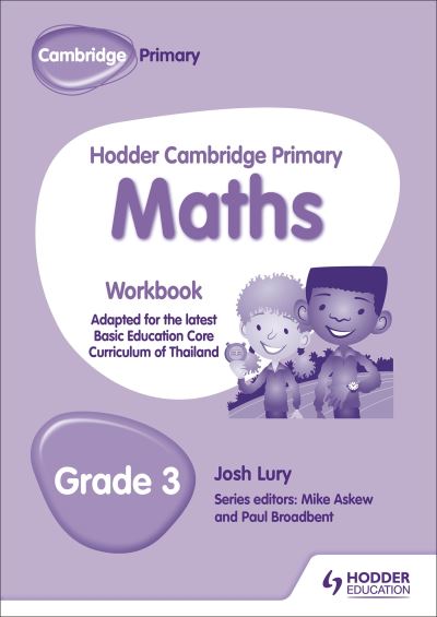 Cover for Josh Lury · Hodder Cambridge Primary Maths Workbook Grade 3: Adapted for Thailand (Paperback Book) (2018)