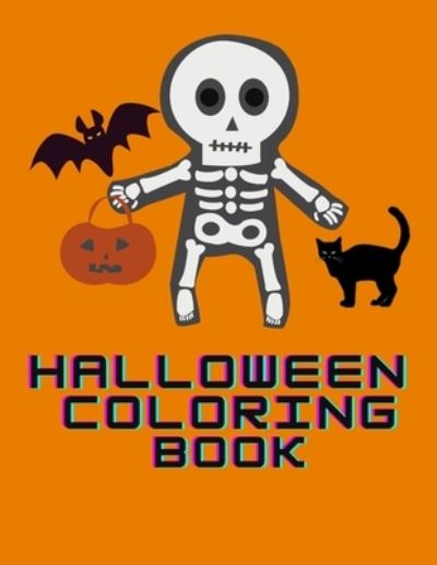 Cover for Exben Edition · Halloween 2021 / 2022: Coloring Book for Kids (Paperback Book) (2021)