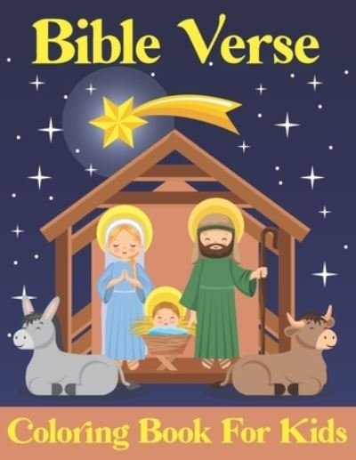 Cover for Zymae Publishing · Bible Verse Coloring Book for kids (Paperback Bog) (2020)