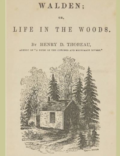 Cover for Henry D Thoreau · Walden; or, Life in the Woods (Paperback Book) (2020)