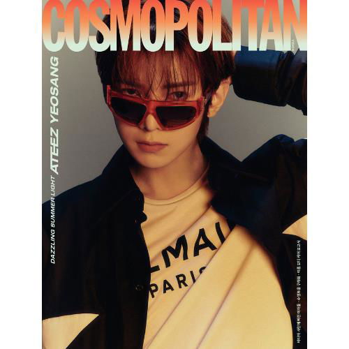 Cover for ATEEZ · Cosmopolitan Korea July 2024 (Magasin) [G edition] [Yeosang Version] (2024)