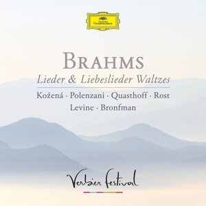 Brahms: Lieder & Liebeslieder Waltzes - Rost / Kozena / Polenzani / Quasthoff / Levine / Bronfman - Musik - CLASSICAL - 0028947960447 - 24. juni 2016