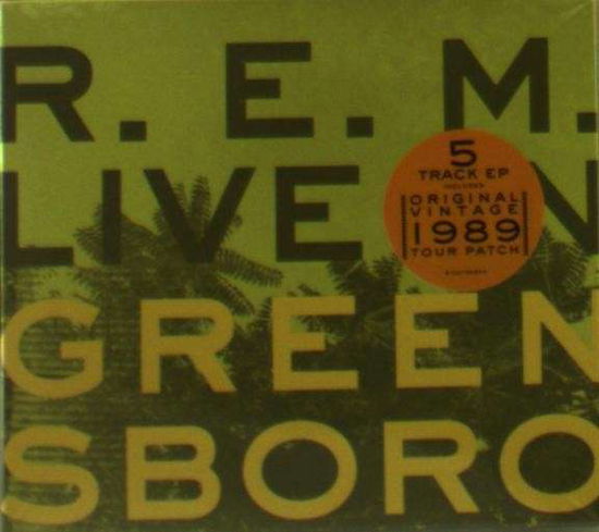 Cover for R.e.m. · Live in Greensboro (CD) [Reissue EP edition] (2013)