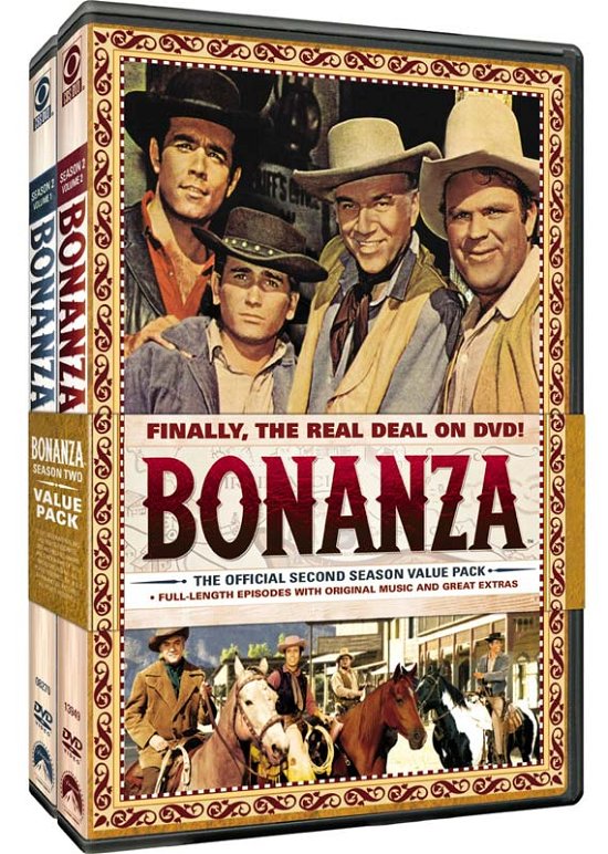 Bonanza: Official Second Season V.1&2 - Bonanza: Official Second Season V.1&2 - Film - PARAMOUNT - 0097361399447 - 11. oktober 2011