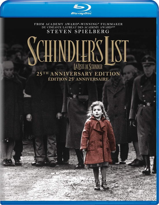 Cover for Blu-ray · Schindlers List: 25th Anniversary Edition (Blu-ray) (2018)