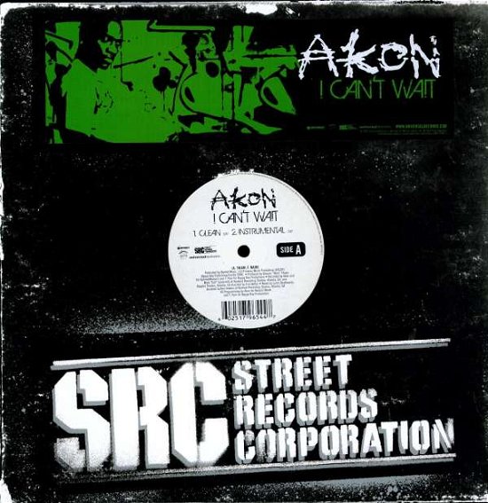 Cover for Akon · I Can't Wait (X2) (12&quot;) (2009)