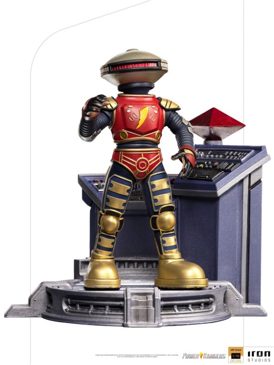 Mighty Morphin' Power Rangers: Alpha 5 Deluxe 1:10 Scale Statue - Power Rangers - Merchandise - IRON STUDIO - 0609963129447 - 12. juli 2023