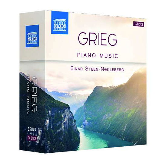 Complete Piano Music - Grieg / Steen-nokleberg - Muzyka - NAXOS - 0730099140447 - 14 czerwca 2019