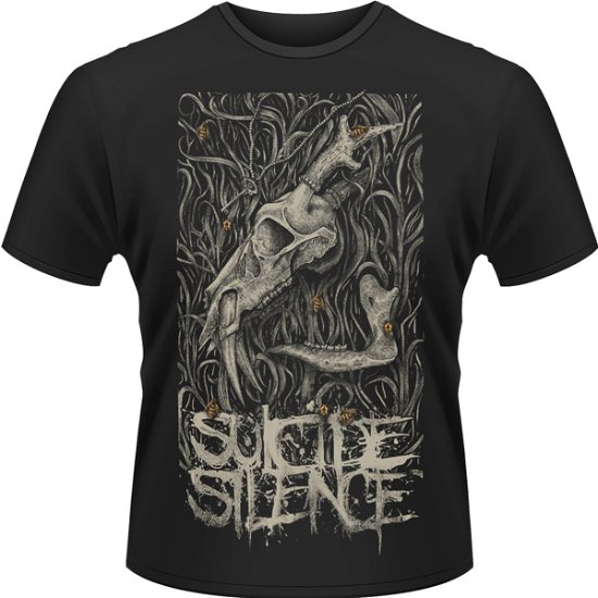 Cover for Suicide Silence · Death Tales Black (T-shirt) [size S] (2013)
