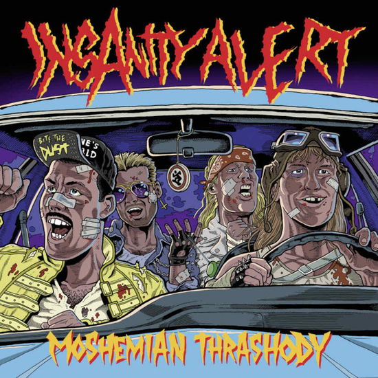 Cover for Insanity Alert · Moshemian Thrashody (LP) (2024)