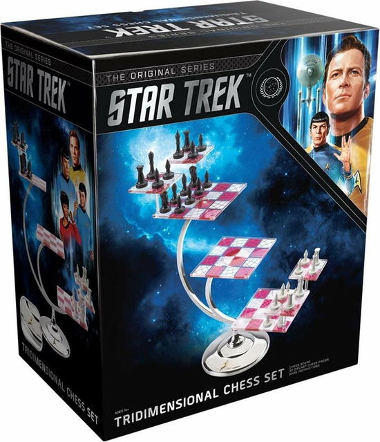 The Noble Collection Star Trek Tri-Dimensional Chess Set - The Noble Collection - Mercancía - NOBLE COLLECTION UK LTD - 0849421007447 - 25 de enero de 2021