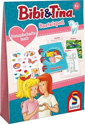 Cover for Schmidt Spiele GmbH · Bibi &amp; Tina, Bastelspaß, Freundschaftsbuch (SPIL) (2021)