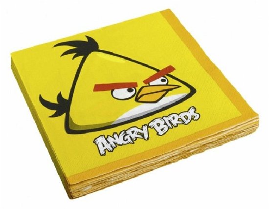 20 Tovaglioli Di Carta - Angry Birds - Mercancía - Amscan - 4009775452447 - 