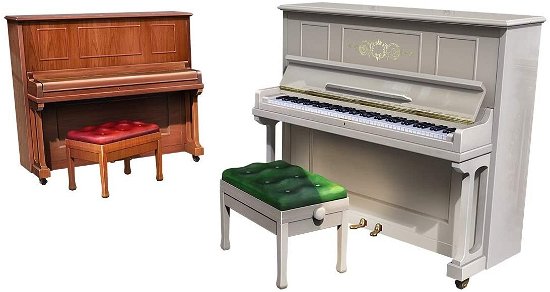 MiniArt - Piano Set 1:35 (10/20) * - MiniArt - Merchandise - Miniarts - 4820183313447 - 