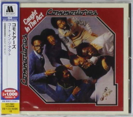 Cover for Commodores · Caught In The Act (CD) (2014)