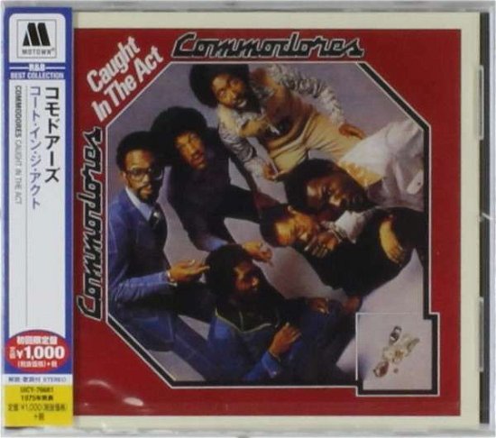 Cover for Commodores · Caught In The Act (CD) (2014)
