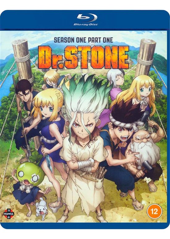 Cover for Dr. Stone: Season 1 Part 1 - E · Dr. Stone: Season 1 Part 1 (Episodes 1-12) (Blu-ray) (2020)