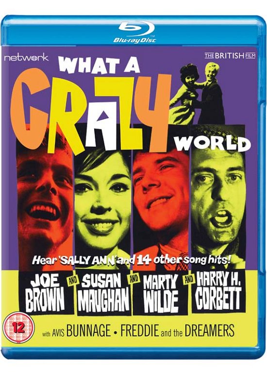 Cover for What a Crazy World Bluray · What a Crazy World (Blu-ray) (2020)