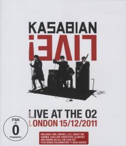 Live At The O2: London 15.12.2011 - Kasabian - Elokuva - EAGLE VISION - 5051300515447 - maanantai 18. helmikuuta 2019