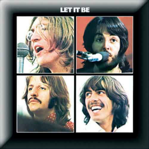 The Beatles Pin Badge: Let it Be - The Beatles - Koopwaar - Apple Corps - Accessories - 5055295303447 - 10 december 2014
