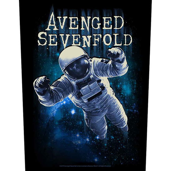 Cover for Avenged Sevenfold · Avenged Sevenfold Back Patch: Astronaut (MERCH) [Black edition] (2020)