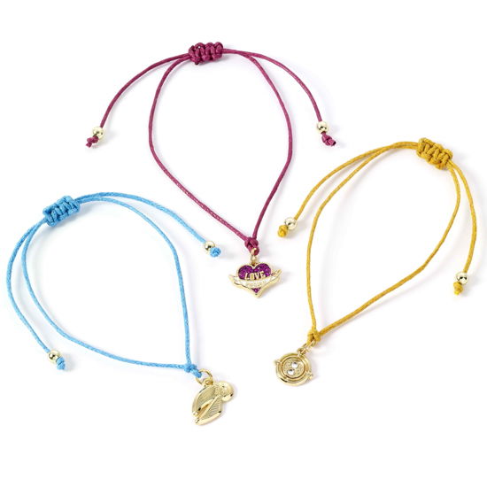 Cover for Harry Potter · Harry Potter Golden Snitch. Love Potion &amp; Time Turner Friendship Bracelet 3 Piece Set (MERCH)