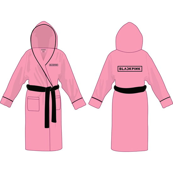 Cover for BlackPink · BlackPink Unisex Bathrobe: Logo (Large - X Large) (Kläder) [size XL] [Pink - Unisex edition]