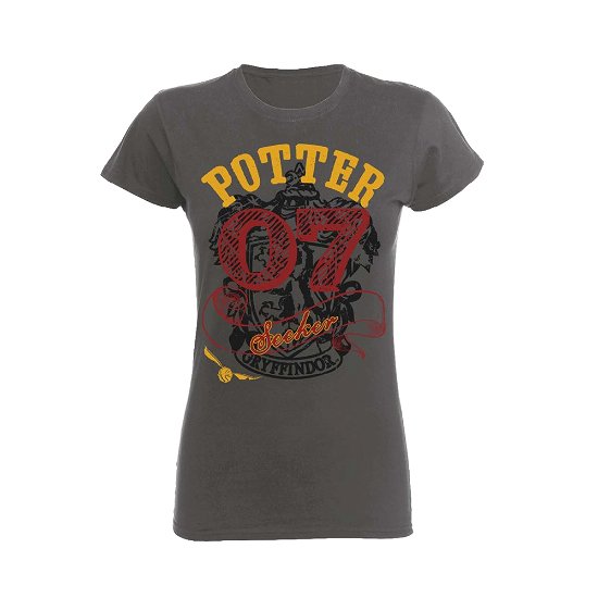 Cover for Harry Potter · Harry Potter: Potter Seeker (T-Shirt Donna Tg. XL) (T-shirt) [Grey edition] (2017)