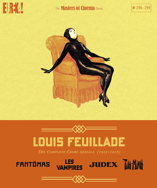 Louise Feuillade - The Complete Crime Serials 1913 to 1918 Limited Edition - LOUIS FEUILLADE THE COMPLETE CRIME SERIALS MOC Ten Disc Blu Ray - Filmes - Eureka - 5060000705447 - 11 de novembro de 2024