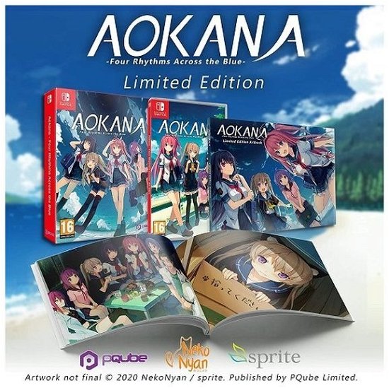 Cover for PQube · Aokana: Four Rhythms Across The Blue - Limited Edition (SWITCH) (2020)