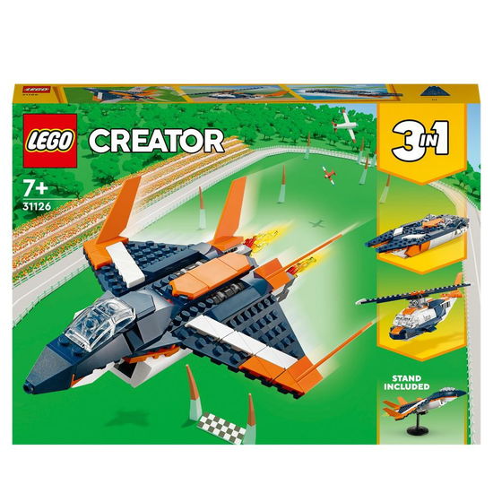 Cover for Lego: 31126 · Creator - Jet Supersonico (MERCH)