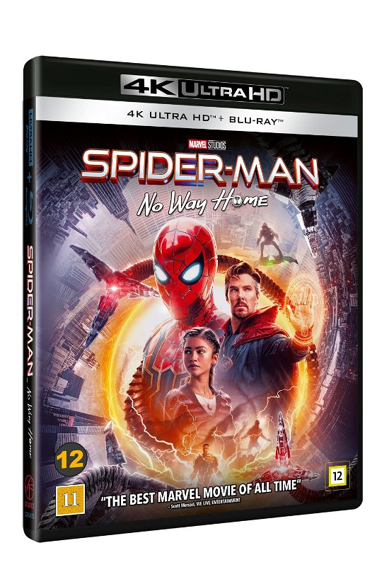 Cover for Spider-man: No Way Home (4K Ultra HD/BD) (2022)