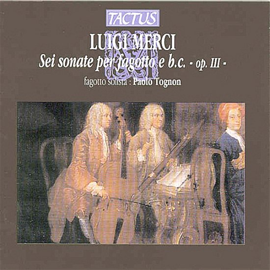 Cover for L. Merci · Sei Sonate Per Fagotto (CD) (2012)